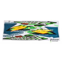สติ๊กเกอร์ติดรถมอเตอร์ไซค์ Honda Wave 100 S ปี 2004 รุ่น 5 ติดรถสี เขียว (เคลือบเงา)
