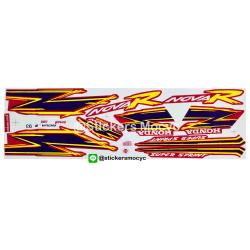 สติ๊กเกอร์ติดรถมอเตอร์ไซค์ Honda Nova R ปี 1993 ติดรถสี แดง