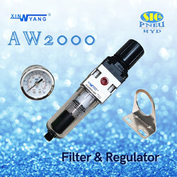AW2000 : Filter Regulator กรองลมดักน้ำปรับแรงดัน XINYANG