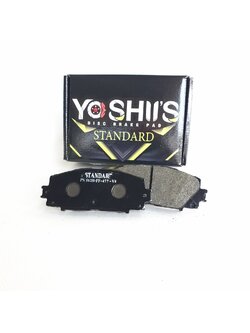 ผ้าเบรค YARIS-F (E , G LIMITED) รุ่น YS11025 ล้อหน้า โยชิ