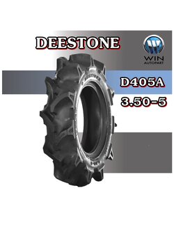 ยางรถไถพรวนดิน ขนาด 3.50-5 รุ่น D405A ชนิด TT ยี่ห้อ Deestone