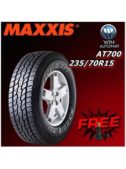 ยางรถยนต์ ขนาด 235/70R15 รุ่น AT700 ยี่ห้อ MAXXIS (แถมจุ๊บลม)