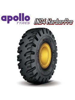 ยางรถบรรทุกขนาดใหญ่ ยางรถเหมือง ขนาด 18.00-25 รุ่น IND4 HarborPro ชนิด TL 40PR ยี่ห้อ APOLLO
