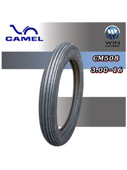 ยางมอเตอร์ไซค์ ขนาด 3.00-16 รุ่น CM508 ชนิด TT ยี่ห้อ CAMEL