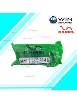 2.25/2.50-16 , ชนิด จุ๊บตรง ยางใน ยี่ห้อ CAMEL