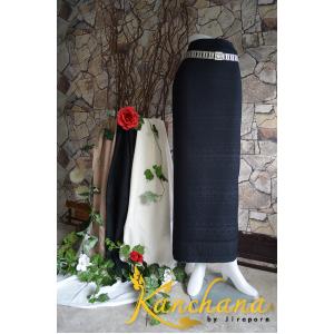 ผ้าถุงโทนดำ