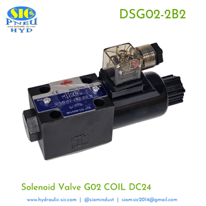DSG-02-2B2-AC**/ DC** ตำแหน่งปกติ P-A/B-T (WILSON) Single Coil Plug G01/G02 Solenoid Valve Hydraulic