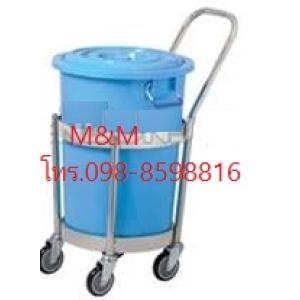รถเข็นถังขยะ