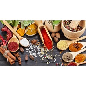 วัตถุดิบอาหาร (พริกแกง/ถั่วเน่า/ดอกงิ้ว)