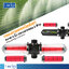 กรองน้ำเกษตรชนิดแผ่นดิสก์ ขนาด 4 นิ้ว กระบอกใส แรงดันสูงสุด 10 บาร์ แบบยาว GREENSAVE