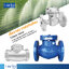 เช็ควาล์วสแตนเลส 304 เแบบเกลียวบานพับแนวนอน ขนาด 4 นิ้ว DN100