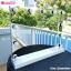 กระจกแต่งหน้า กระจกมีไฟ (Frameless : ไร้ขอบ) - 80x60cm. (รุ่นตั้งโต๊ะ) สีขาว