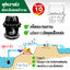ฟุตวาล์ว (Foot Valve) วาล์วหัวกะโหลก หน้าจาน เหล็กหล่อ ขนาด 6 นิ้ว
