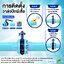 Butterfly Valve ชุดวาล์วปีกผีเสื้อ ขนาด 3 นิ้ว พร้อมข้อต่อหน้าแปลน PVC