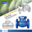 เช็ควาล์ว (Check Valve) เช็ควาล์วสแตนเลส แบบหน้าแปลน ขนาด 6 นิ้ว
