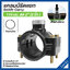 แคลมป์รัดแยก Saddle Clamp แคลมป์รัดท่อ HDPE ขนาด 110 mm ลด 2” (2 นิ้ว)