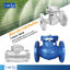 เช็ควาล์ว (Check Valve) เช็ควาล์วเหล็กหล่อ แบบหน้าแปลน ขนาด 3 นิ้ว