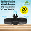 ข้อต่อสายไมโคร พร้อมตัวล็อคสาย 8/12 mm สองทาง 4/7 mm สองทาง (แพ็ค 20 ชิ้น)