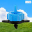หัวน้ำหยดชดเชยแรงดัน 8 ลิตร/ชั่วโมง (Pressure compensating on-line dripper)