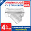 วายสแตนเนอร์ สแตนเลส 304 แบบเกลียว ขนาด 4 นิ้ว DN100