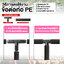 ข้อต่อท่อ HDPE สามทาง ขนาด 20 มม. [แพ็ค 20 ชิ้น] ข้อต่อท่อ PE เกษตร