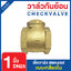 Check Valve เช็ควาล์ว ทองเหลือง แบบบานสวิงแนวนอน ขนาด 1 นิ้ว