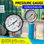 Pressure gauge เกจวัดแรงดันแบบแห้ง 0.6 Mpa หรือ 6 Bar(บาร์)