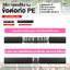 ข้อต่อท่อ HDPE ต่อตรง ขนาด 25 มม. [แพ็ค 20 ชิ้น] ข้อต่อท่อ PE เกษตร