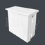NANO-102W ตู้กันน้ำพลาสติกมีที่กันฝน Electric Enclosure With Rain Hood