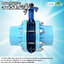Butterfly Valve ชุดวาล์วปีกผีเสื้อ ขนาด 3 นิ้ว พร้อมข้อต่อหน้าแปลน PVC