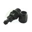 ข้อต่อสายไมโคร พร้อมตัวล็อคสาย ต่อตรง 8/12 mm เกลียวนอก 4 หุน (แพ็ค 20 ชิ้น)