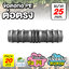 ข้อต่อท่อ HDPE ต่อตรง ขนาด 25 มม. [แพ็ค 20 ชิ้น] ข้อต่อท่อ PE เกษตร