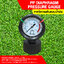 PP Diaphragm Pressure gauge Oil เกจวัดแรงดันแบบน้ำมัน 0.7 Mpa หรือ 7 Bar(บาร์)