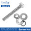 น็อต+สกรู+2แหวน SCREW NUT ขนาด 5/8x4" (5 หุน ยาว 4 นิ้ว)