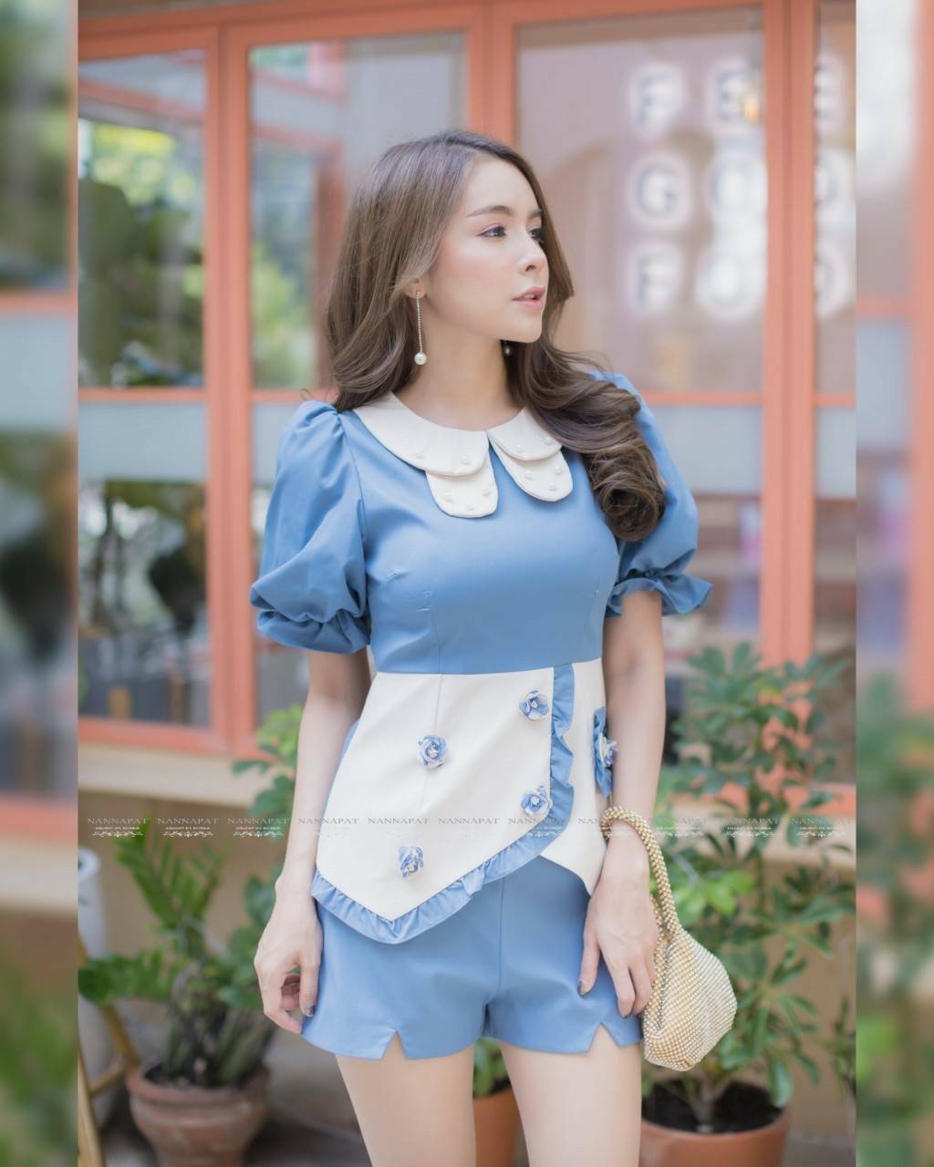 เสื้อซิปหลังแขนตุ๊กตา