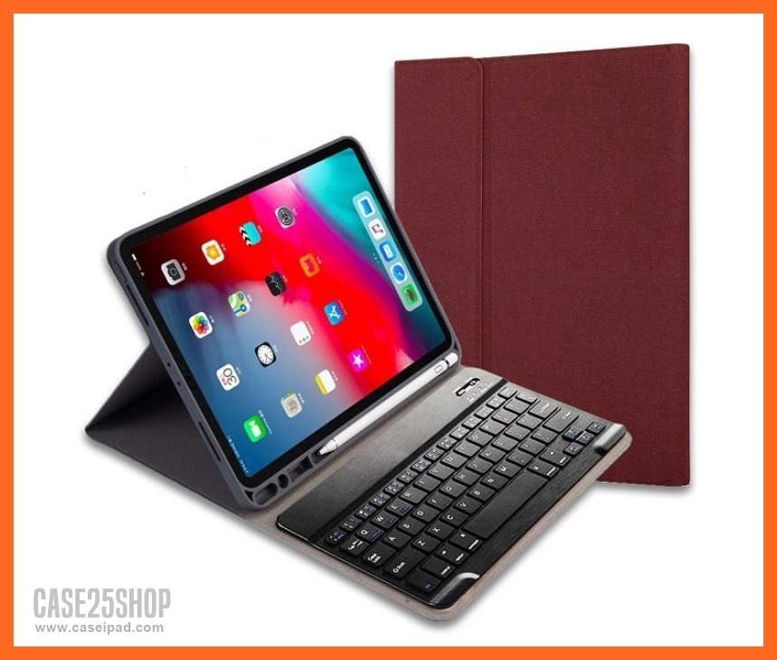 เคสคีย์บอร์ด แป้นไทย/อังกฤษ มีที่เก็บปากกา - เคส iPad Pro 11" (2018/2020)