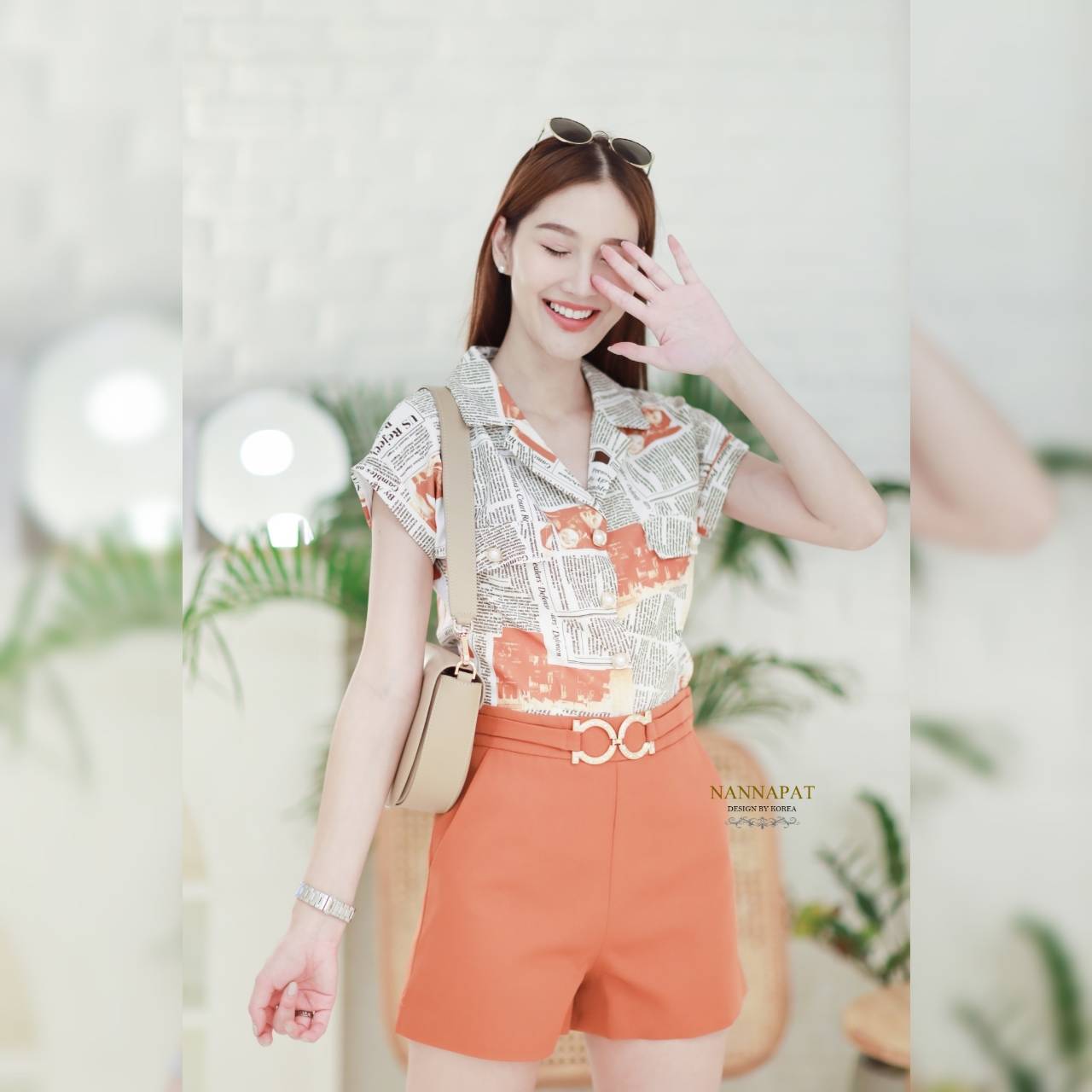 เสื้อกระดุมหน้า ลายเก๋ไก๋