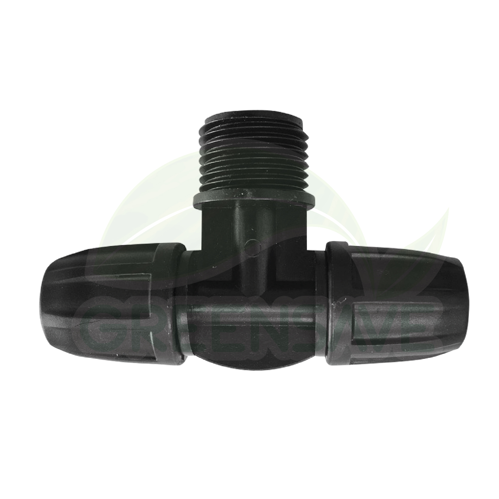 ข้อต่อสายไมโคร พร้อมตัวล็อคสาย 8/12 mm สองทาง เกลียวนอก 4 หุน (แพ็ค 20 ชิ้น)