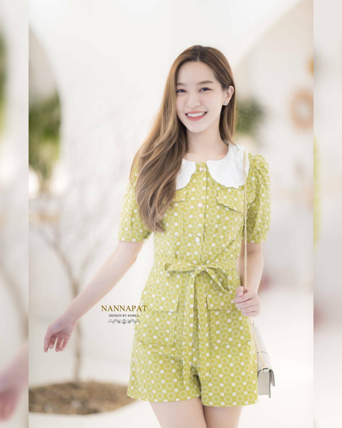 เพลสูทงานกระดุมหน้า แต่งกระเป๋า