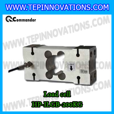 HP-ILGB 200kg Loadcell โหลดเซลล์(Load cell) แบบตัวเดียว(Single Point) โหลดเซลล์ ยี่ห้อ Commandor รุ่น HP-ILGB รับน้ำหนักขนาดพิกัด200กิโลกรัม ขนาดแท่นชั่ง 60x80cm.และ 80x80cm.