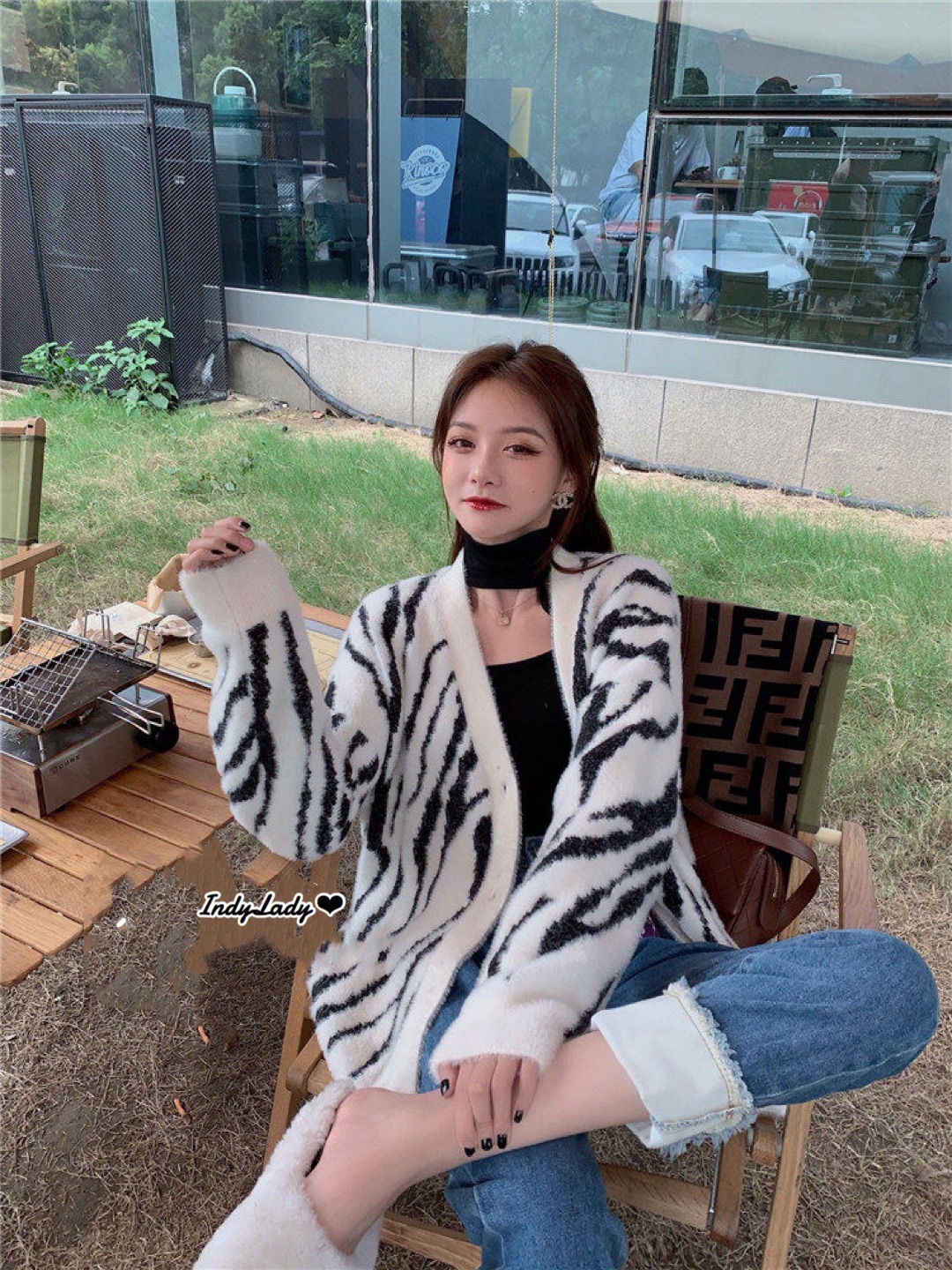 เสื้อคลุมไหมพรม เนื้อนิ่ม