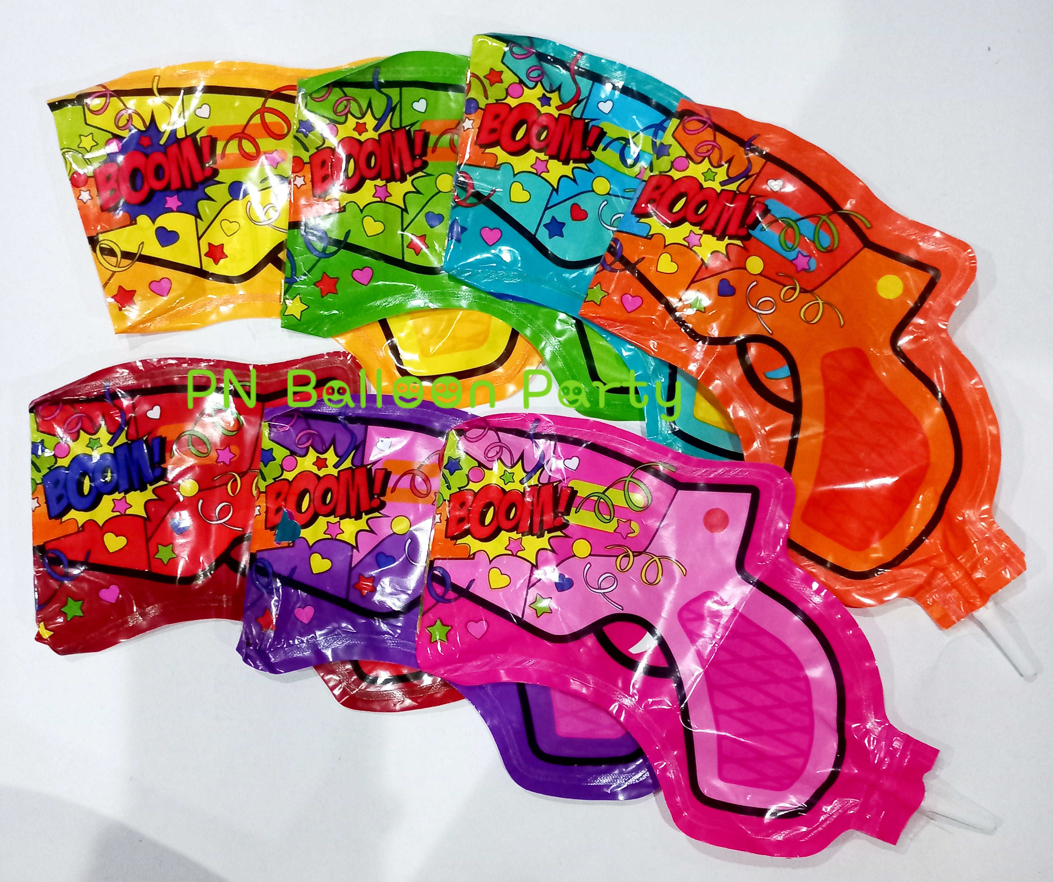 ปืนลูกโป่งยิงกลิตเตอร์ ปืนพลุ วิบวับฟรุ๊งฟริ๊ง Gritter Gun Balloon