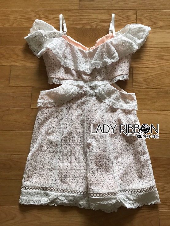 Playsuit เพลย์สูทผ้าคอตตอนปักและฉลุลาย