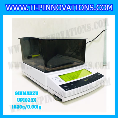 เครื่องชั่งดิจิตอล ทศนิยม 3 ตำแหน่ง รุ่น UP1023X 1020gx0.001g เครื่องชั่งละเอียดสูง1020g เครื่องชั่งน้ำหนัก1020g ตาชั่ง1020กรัม พิกัดน้ำหนัก 1020g ความละเอียด 0.001g ยี่ห้อ SHIMADZU รุ่น UP1023X
