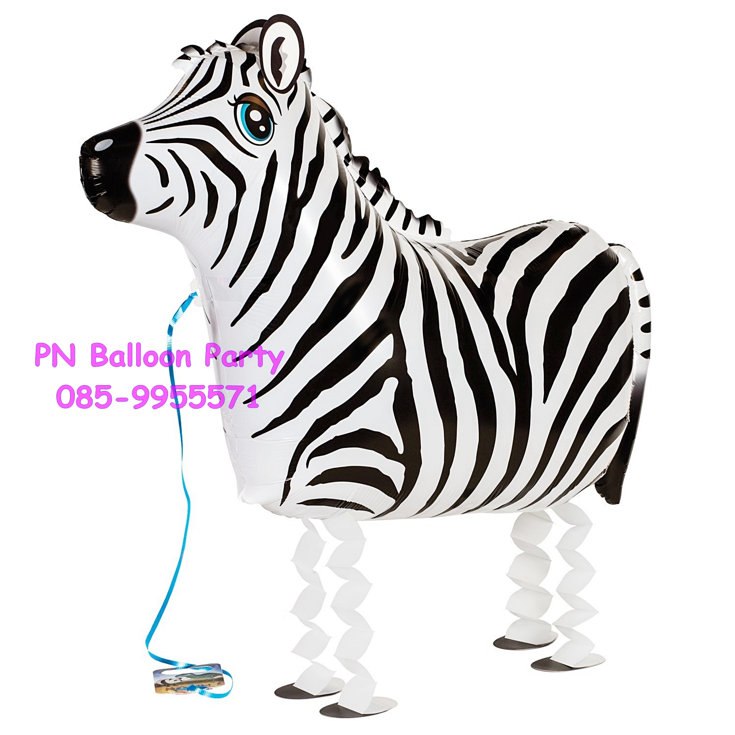 Walking Pet สัตว์เลี้ยงเดินได้ ม้าลายเดินได้ Walking Zebra Balloon