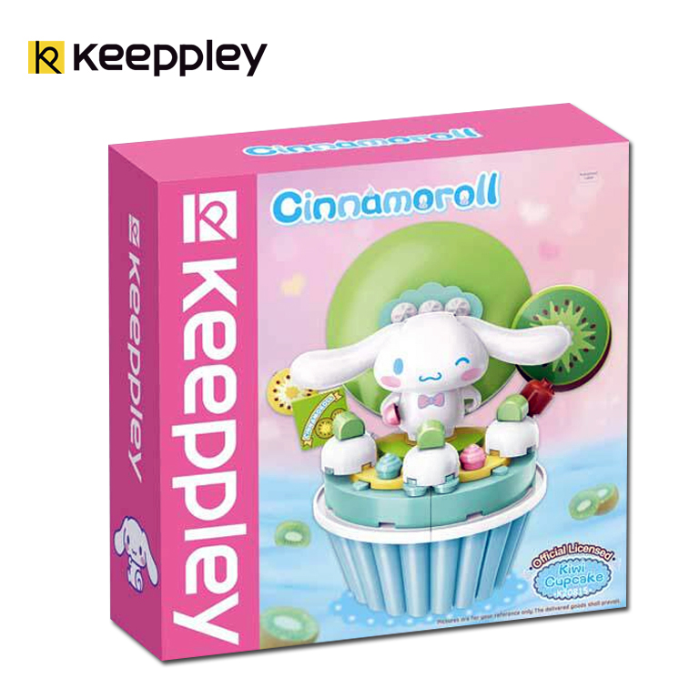 (สินค้าลิขสิทธิ์แท้) ชุดตัวต่อการ์ตูน Cinnamoroll x Keeppley