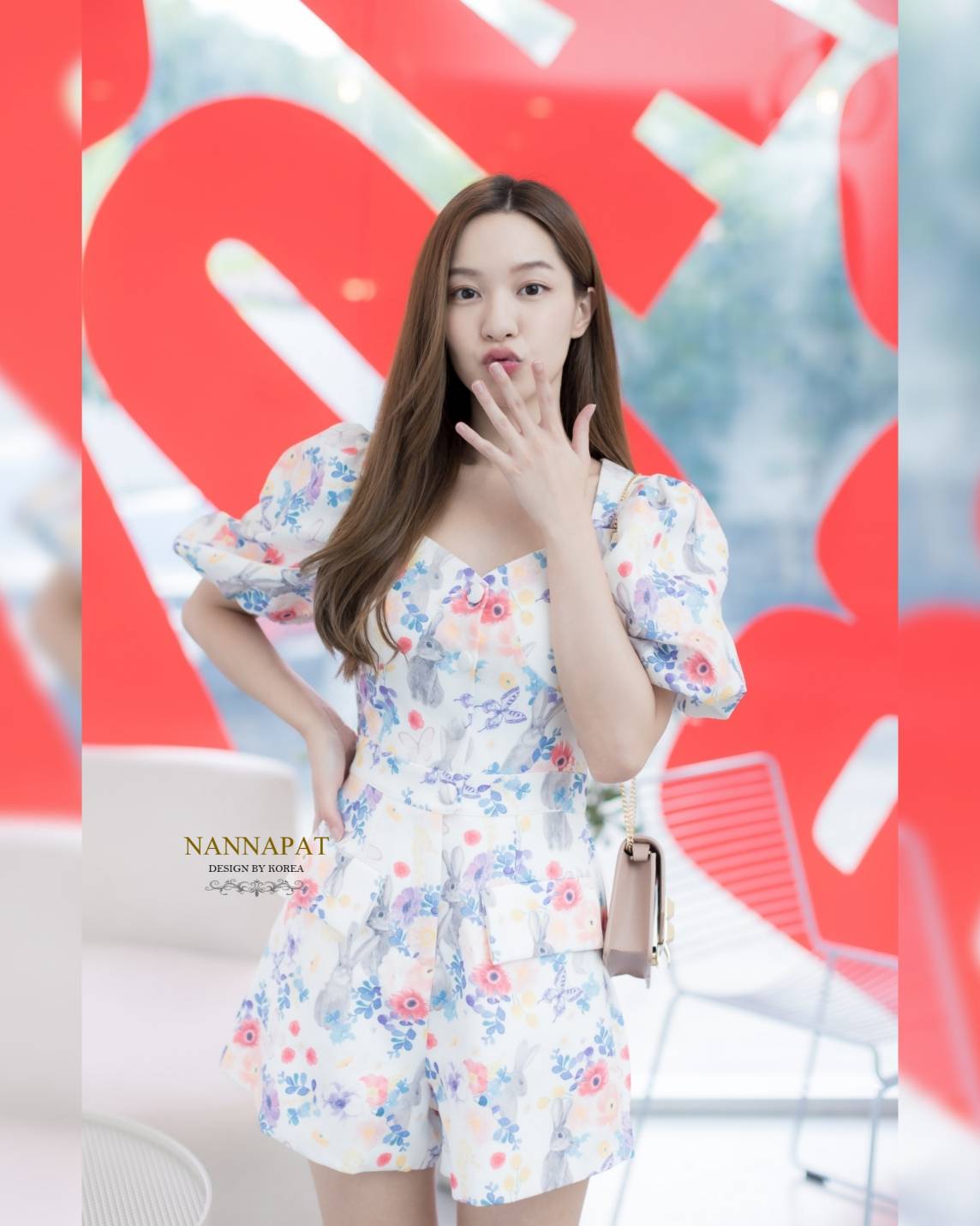 เพลสูทแขนพองน่ารัก