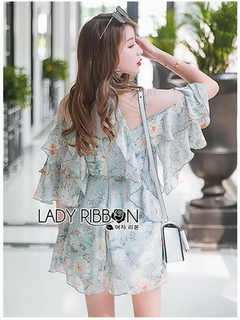 เซ็ตเอี๊ยมจัมป์สูทและเสื้อทอไหมพรมบาง