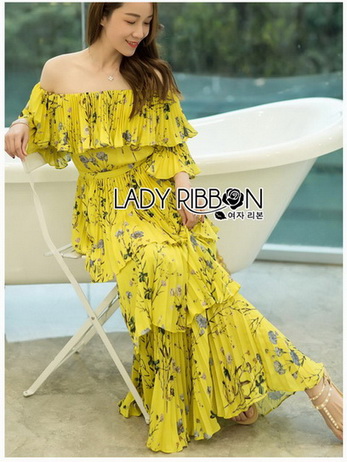 Layered Pleated Dress เดรสยาวผ้าพลีต