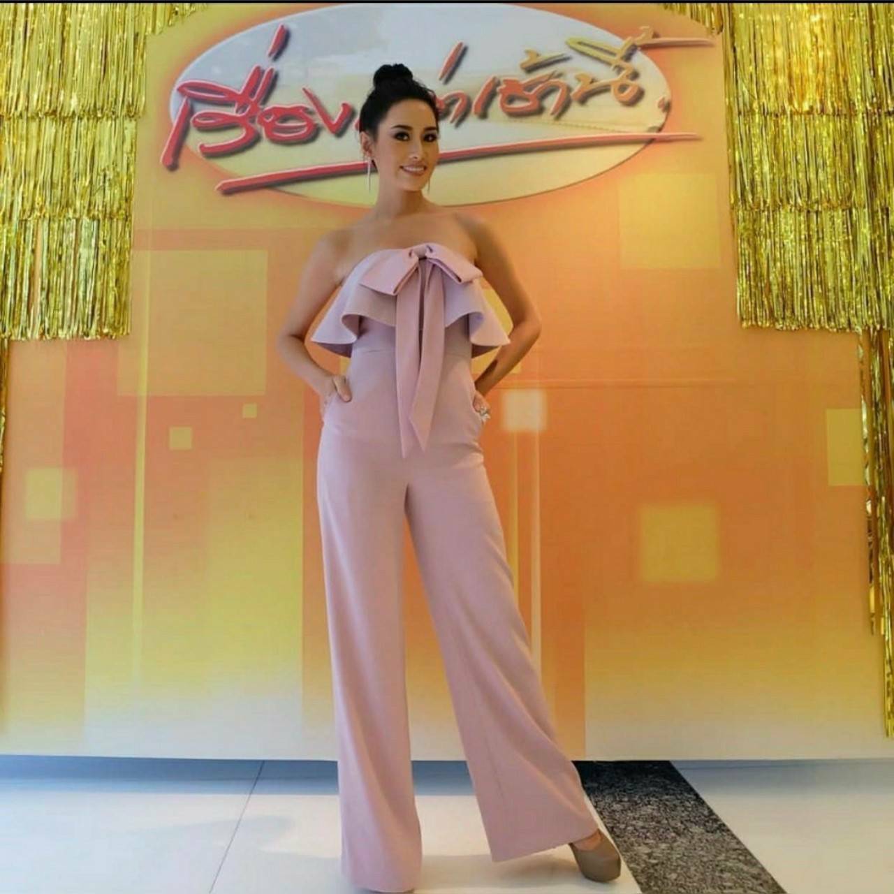 จั้มสูทผ้าซีทรู